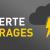 alerte météo: Risque de forts orages et de grêle samedi